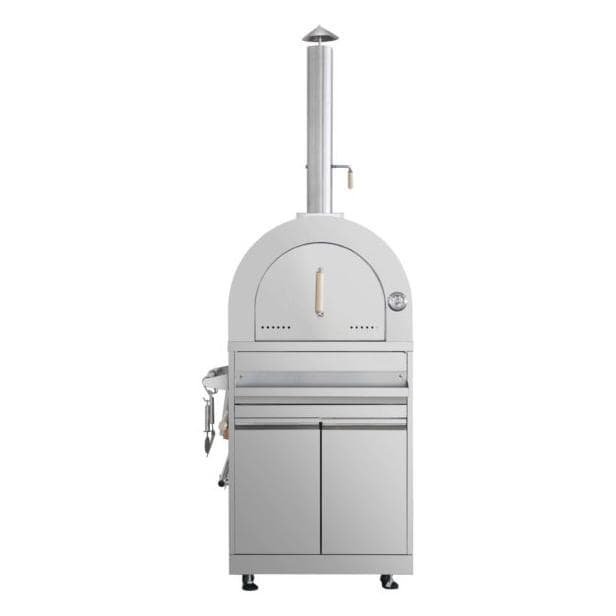 thor kitchen outdoor kitchen pizza oven and cabinet – model mk07ss304