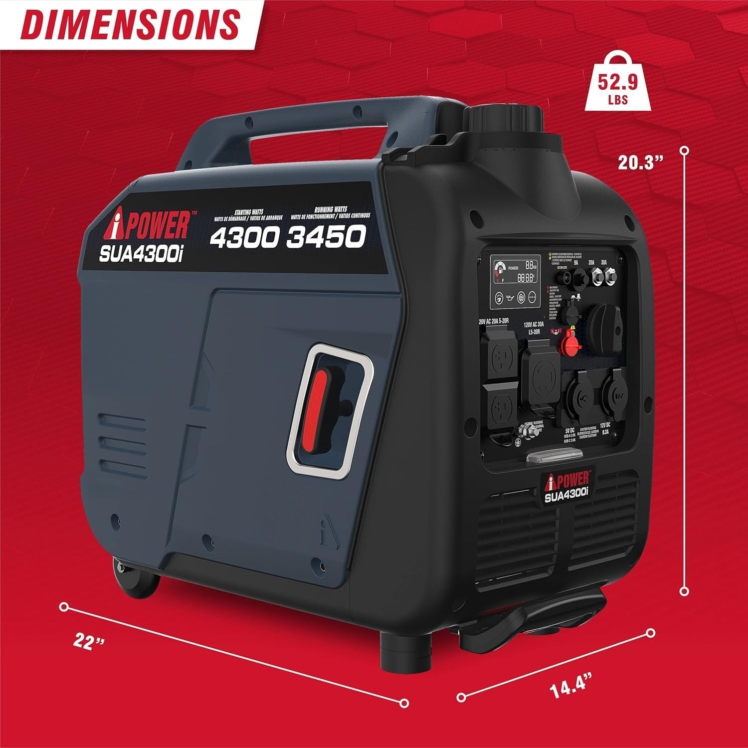 81HDmRla61L._AC_SL1500 a ipower 4300 watt inverter generator