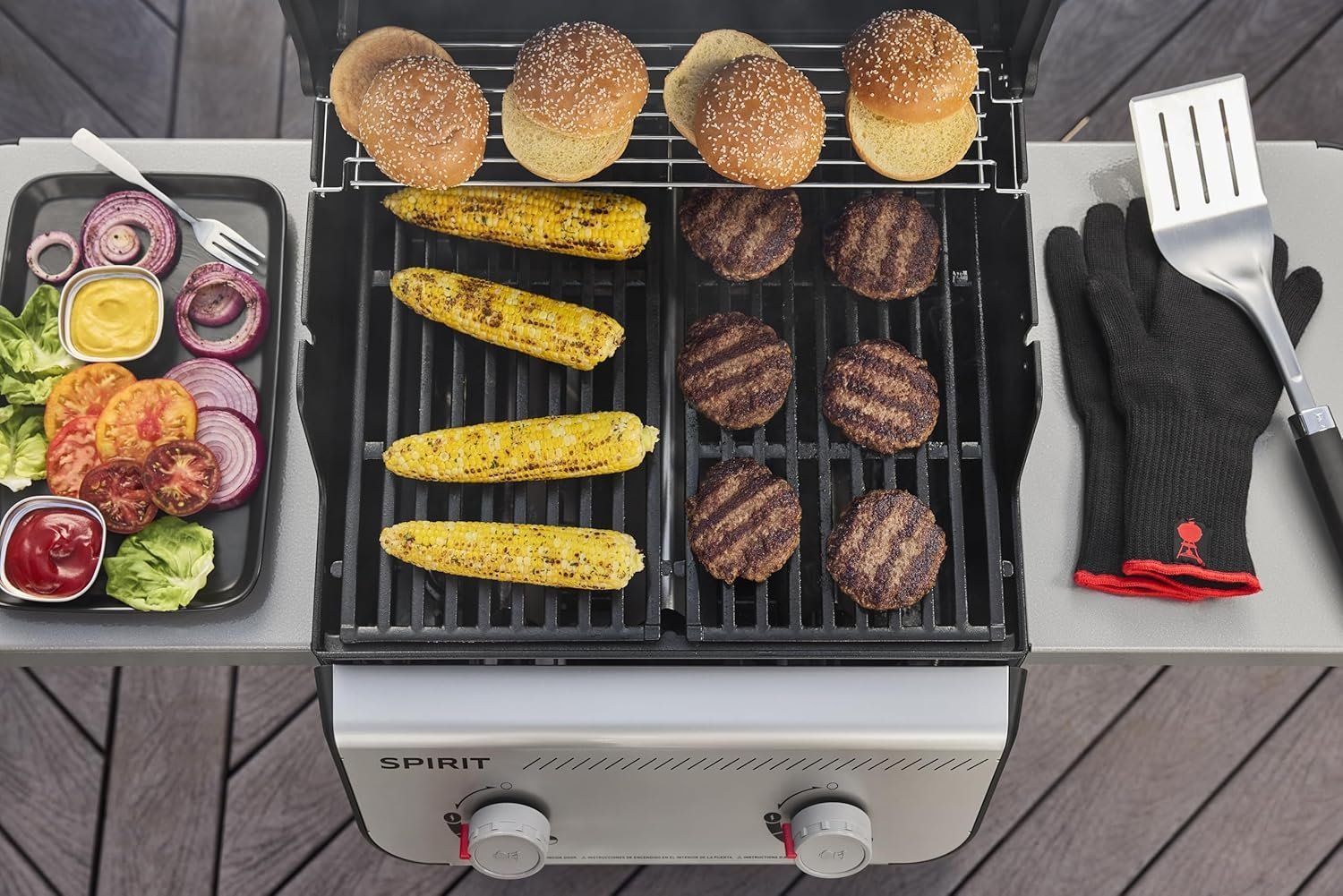 81Jfq01VV6L._AC_SL1500 weber spirit 2 burner grill e 210 liquid propane black