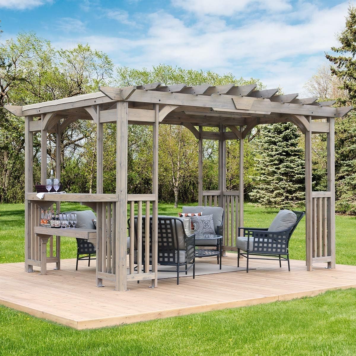 yardistry madison pergola ym11783
