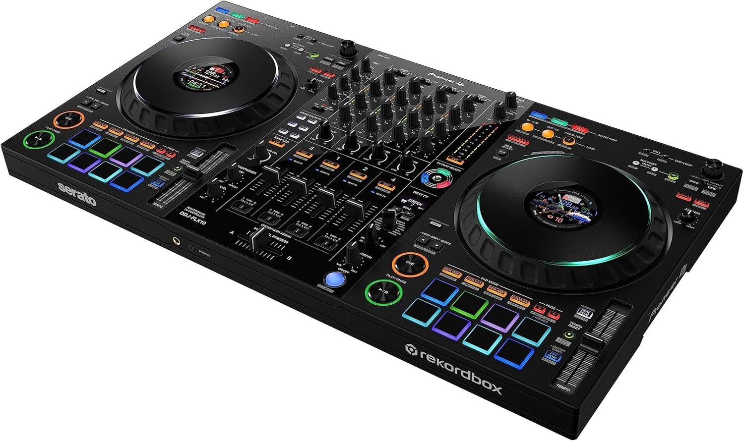 81Z8pkkZSBL._AC_SL1500_8cc9ae4b-93a7-4136-9ddd-5734c2da6c6c pioneer dj ddj flx10 4 channel dj controller