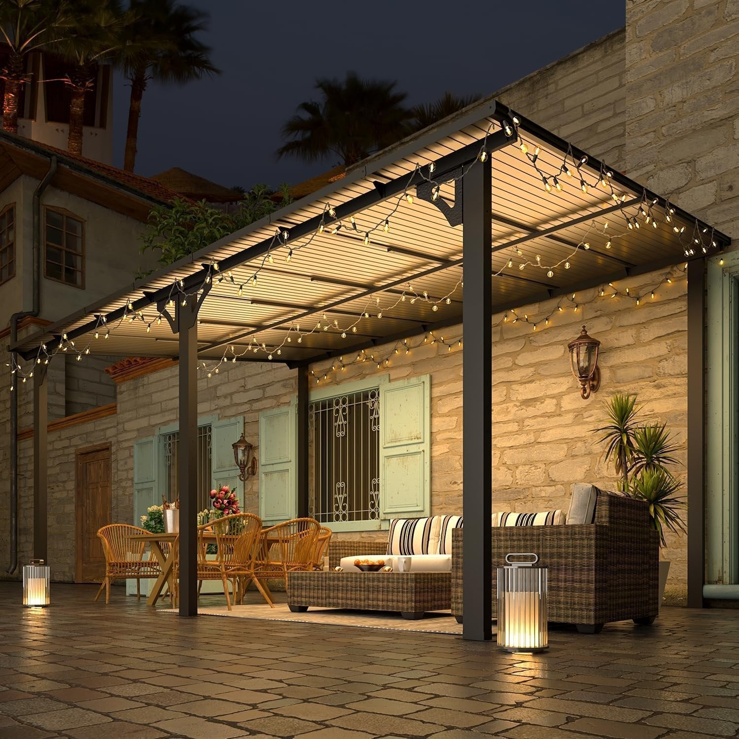 81lr7oXVuhL._AC_SL1500 aecojoy aluminum pergola with canopy