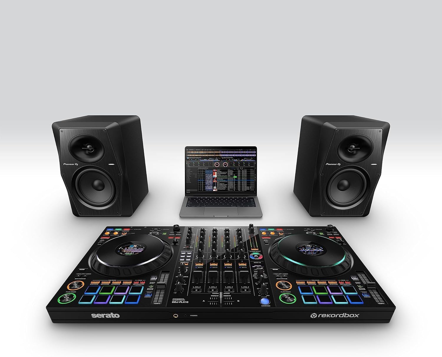 81t89n6FVjL._AC_SL1500_b7fc1855-a355-463a-9cb5-f8be17fcc2ff pioneer dj ddj flx10 4 channel dj controller