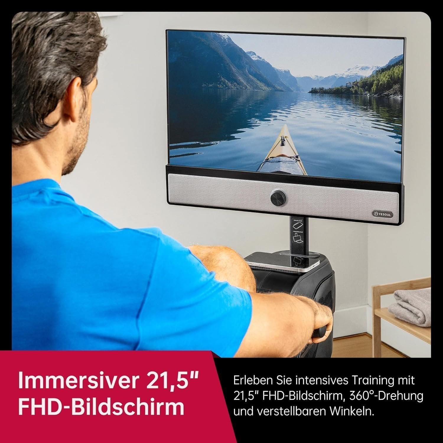 81v6W9VMfL._AC_SL1500 yesoul rower r1 plus 21.5″ hd screen
