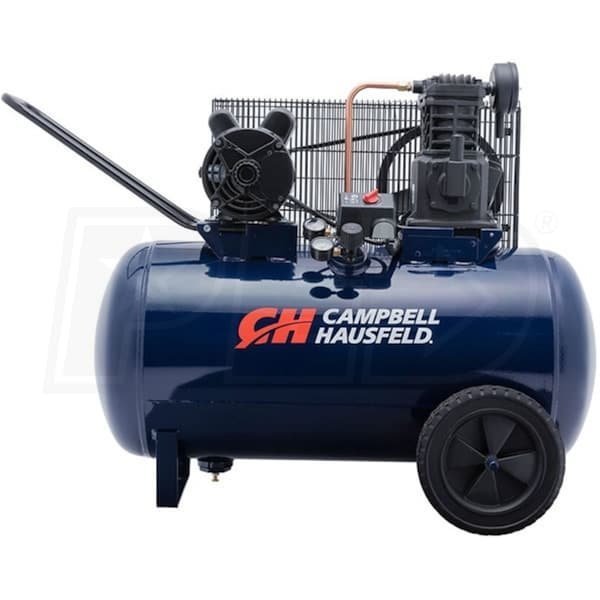 campbell hausfeld 3.7 hp 30 gallon cast iron air compressor vt6271