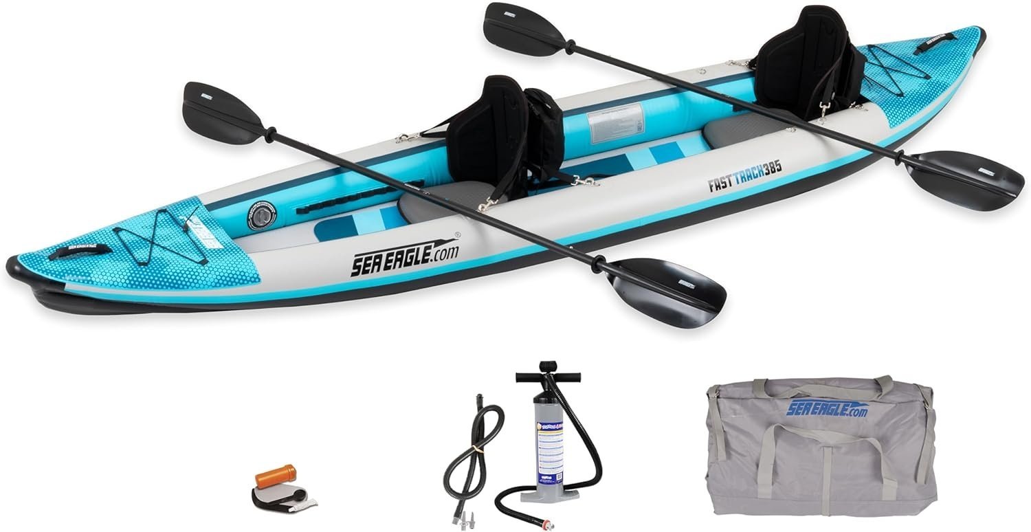 929 sea eagle 385ft fasttrack™ v bottom inflatable kayak