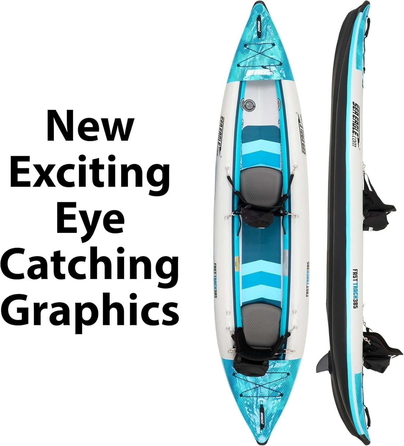 930 sea eagle 385ft fasttrack™ v bottom inflatable kayak