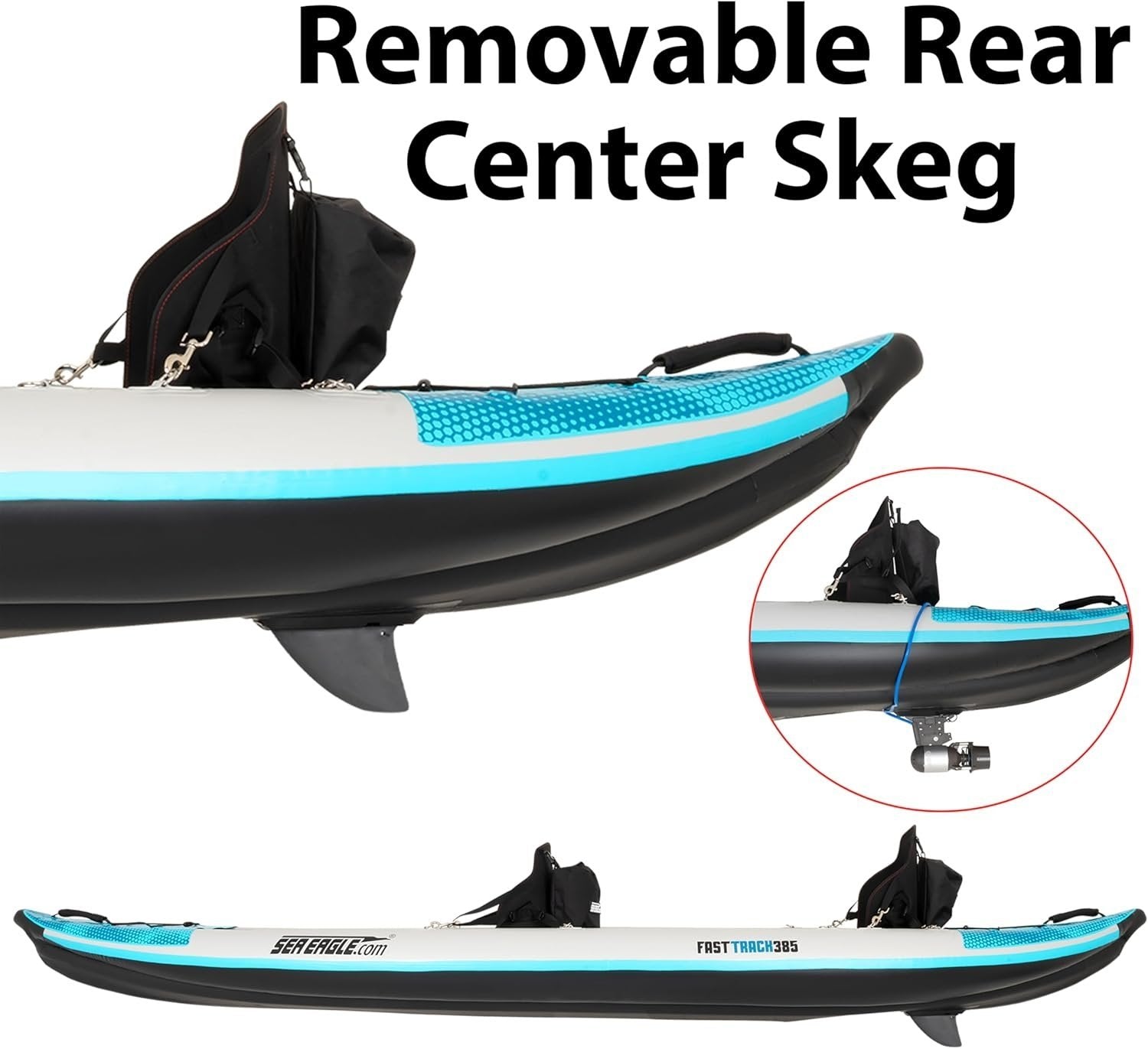 931 sea eagle 385ft fasttrack™ v bottom inflatable kayak