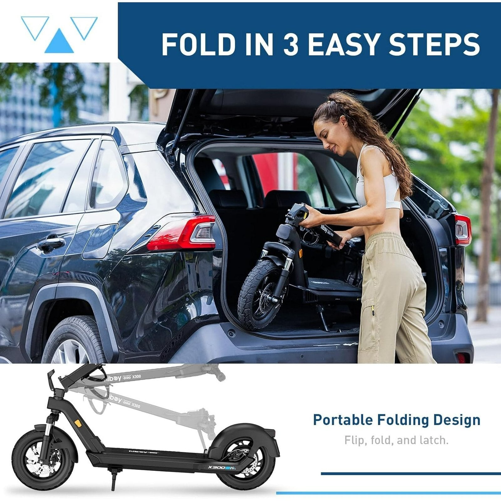 960984a2-f881-4f5b-b1f5-3b7757b7075c.90cf485bdbe6defffc157b6d61fee0e3 hiboy x300 electric scooter, 700w peak motor, 12″ pneumatic tires, 23 mph & 38 miles range, folding commuter electric scooter for adults