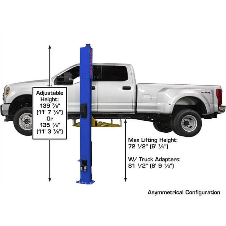 ATEAP-PVL10_4__84847 atlas equipment platinum pvl10 ali certified commercial overhead 10,000 lb. capacity 2 post lift