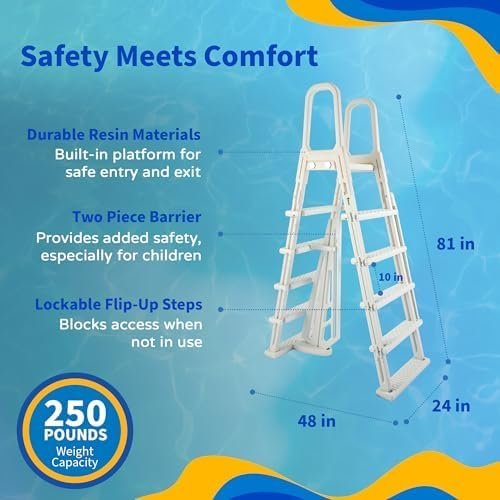 B003TQMAKU-4-1755893484935 blue wave belize 15 feet round 52 inch deep 6 inch top rail metal wall swimming pool package