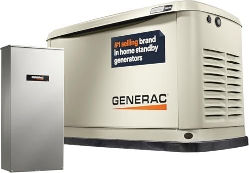 B07DV1VGGW-0-1755718007601 generac guardian 22kw home standby generator with 200 amp transfer switch, durable all aluminum, wifi enabled with g force engine, easy to use, whole house power backup, smart outage solution – bisque
