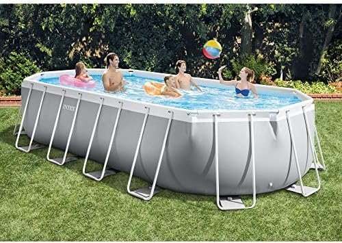 B07H4SVRZ1-4-1755890002953 intex 26797eh prism frame premium oval above ground swimming pool set: 20ft x 10ft x 48in – includes 1500 gph cartridge filter pump – removable ladder – pool cover – ground cloth