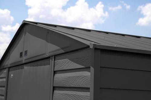 B08WCPL7J4-11-1756075804585 arrow select 10′ x 12′ outdoor lockable steel storage shed building, charcoal