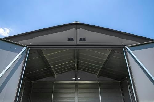 B08WCPL7J4-8-1756075804584 arrow select 10′ x 12′ outdoor lockable steel storage shed building, charcoal