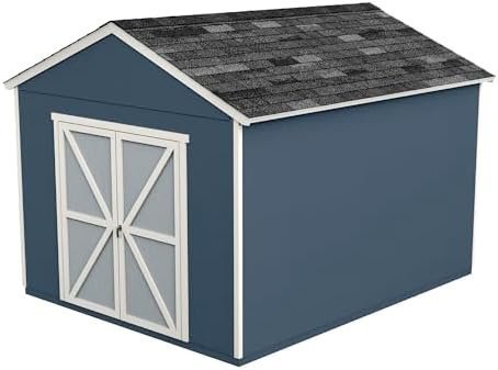 B08ZV533FD-0-1756084527663 handy home products rookwood 10×12 do it yourself wooden storage shed does not include floor kit, paint, or roofing shingles