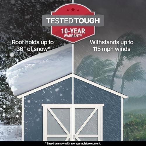 B08ZV533FD-2-1756084527664 handy home products rookwood 10×12 do it yourself wooden storage shed does not include floor kit, paint, or roofing shingles