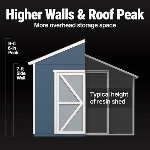 B08ZV533FD-4-1756084527664 handy home products rookwood 10×12 do it yourself wooden storage shed does not include floor kit, paint, or roofing shingles