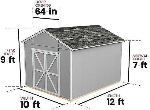 B08ZV533FD-5-1756084527664 handy home products rookwood 10×12 do it yourself wooden storage shed does not include floor kit, paint, or roofing shingles