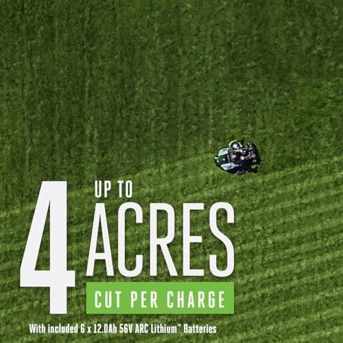 B0BQQ1HCX6-3-1755636062638 ego power+ electric riding lawn mower, 52″ deck with zero turn radius, includes (6) 56v 12.0ah batteries and charger – zt5207l