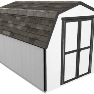 handy home andover 8 ft. x 12 ft. storage shed with floor (19654 6)
