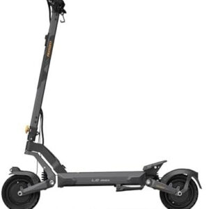 ausom l2 max 2000w dual motor electric scooter for adults, 56 miles max range folding off road e scooter, 31 mph top speed,48v 20.8ah battery, e abs and dual disc brakes, all round lighting system