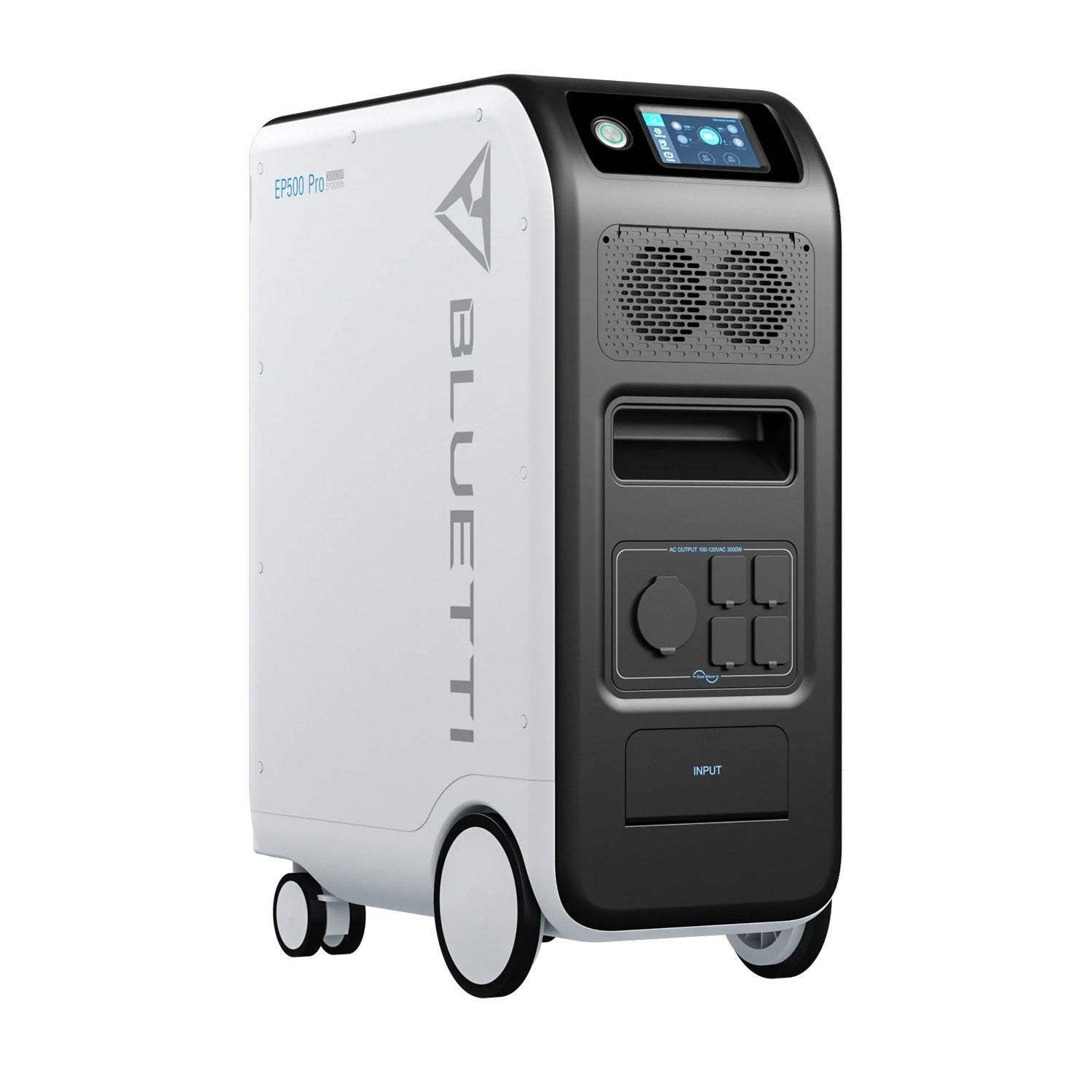 bluetti ep500pro solar power station | 5100wh | 6000w | 2400w solar input