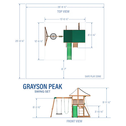 Grayson-Peak-Diagram2 backyard discovery grayson peak swing set
