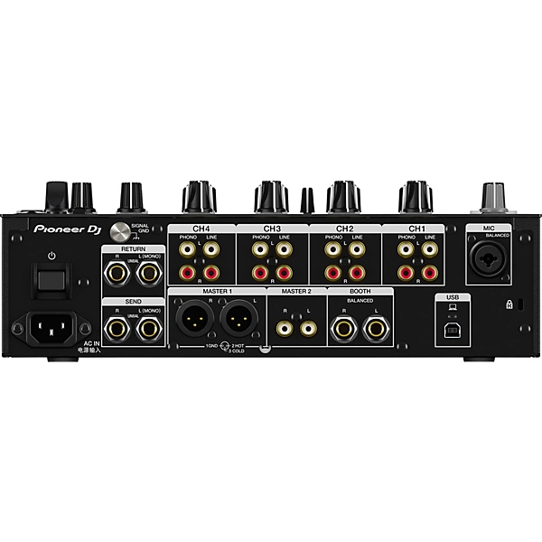 K44252000000000-02-600x600-1 pioneer dj djm 750mk2 4 channel dj mixer with effects and rekordbox