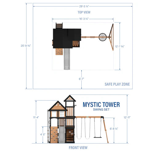 Mystic-Tower-Diagram backyard discovery mystic tower swing set