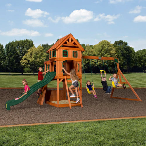 P1-Atlantis_Main backyard discovery atlantis wooden swing set