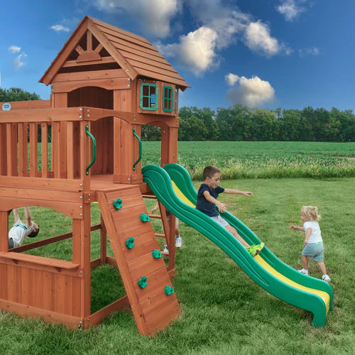 P10_Atlantis_Swing_Set backyard discovery atlantis wooden swing set