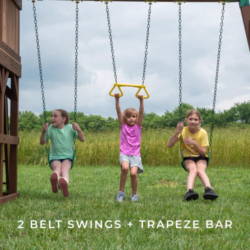 Skyfort-III-Swing-Beam backyard discovery skyfort iii swing set