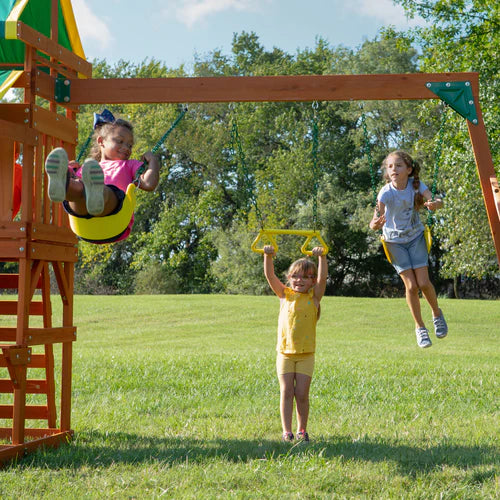 Tucson-Wooden-Swing-Beam backyard discovery tucson swing set