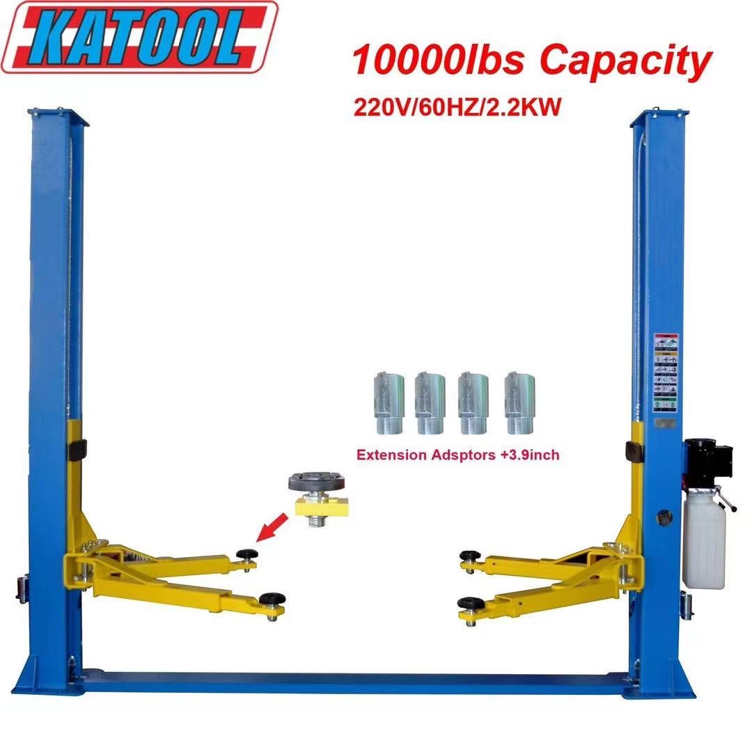 WechatIMG543 kt h105 two post vehicle lift 10,000lbs