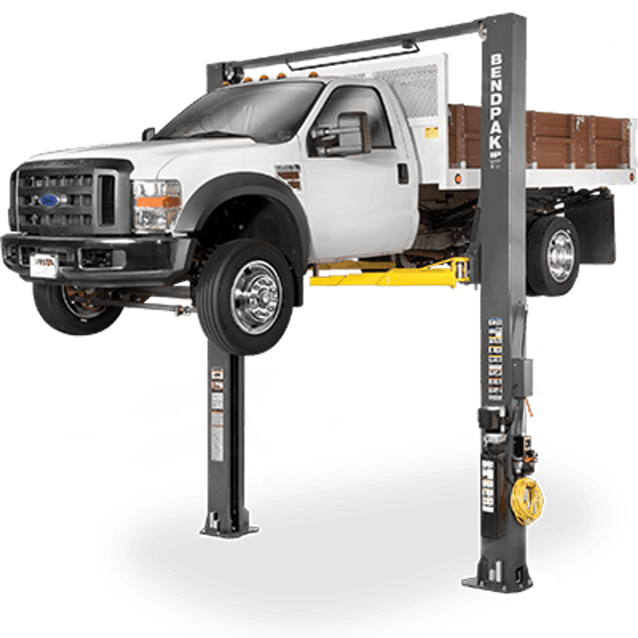 bendpak xpr 10xls 10,000 capacity / symmetric / adjustable width / screw pads / high rise
