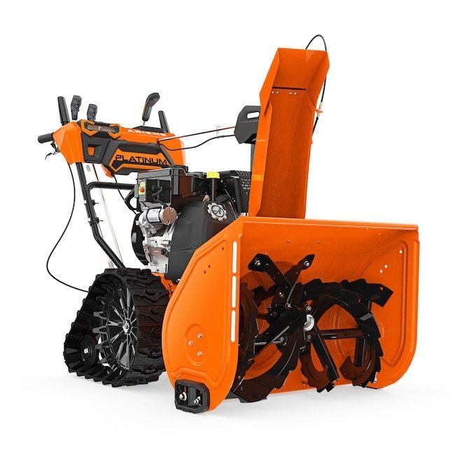 ariens platinum rapidtrak 28″ two stage snow blower