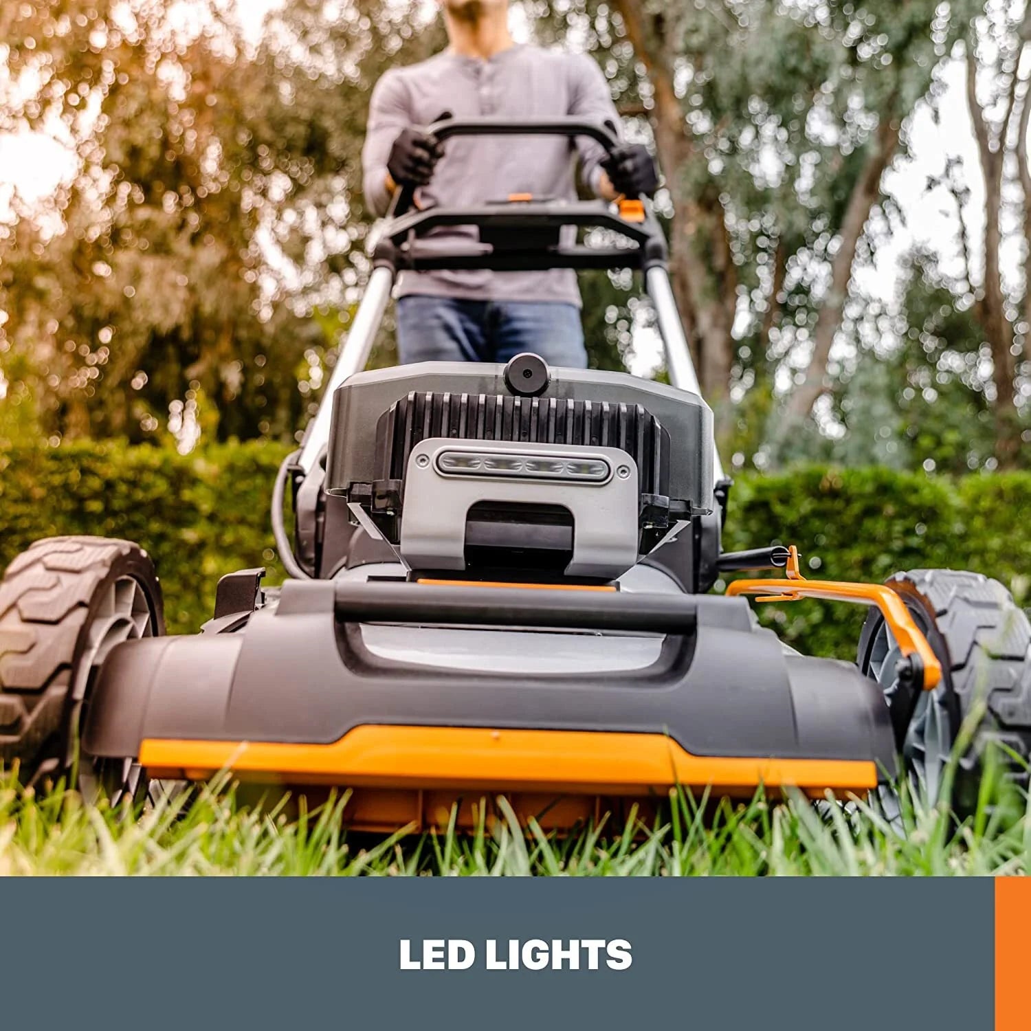 worx nitro 80v 21″ cordless self propelled lawn mower