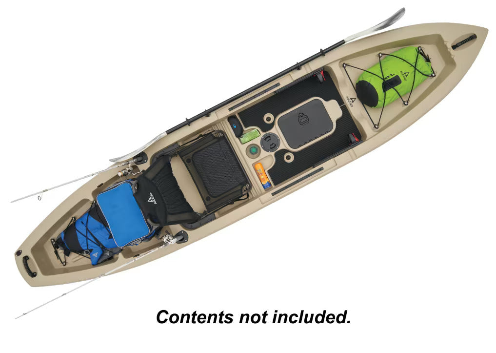 arid_101051353_alt2 ascend 12t | 12ft. sit on fishing kayak stable, durable & comfortable design with adjustable seat