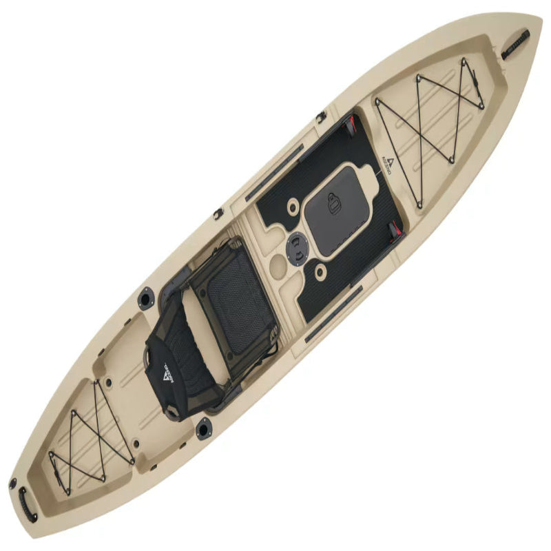ascend 12t | 12ft. sit on fishing kayak stable, durable & comfortable design with adjustable seat