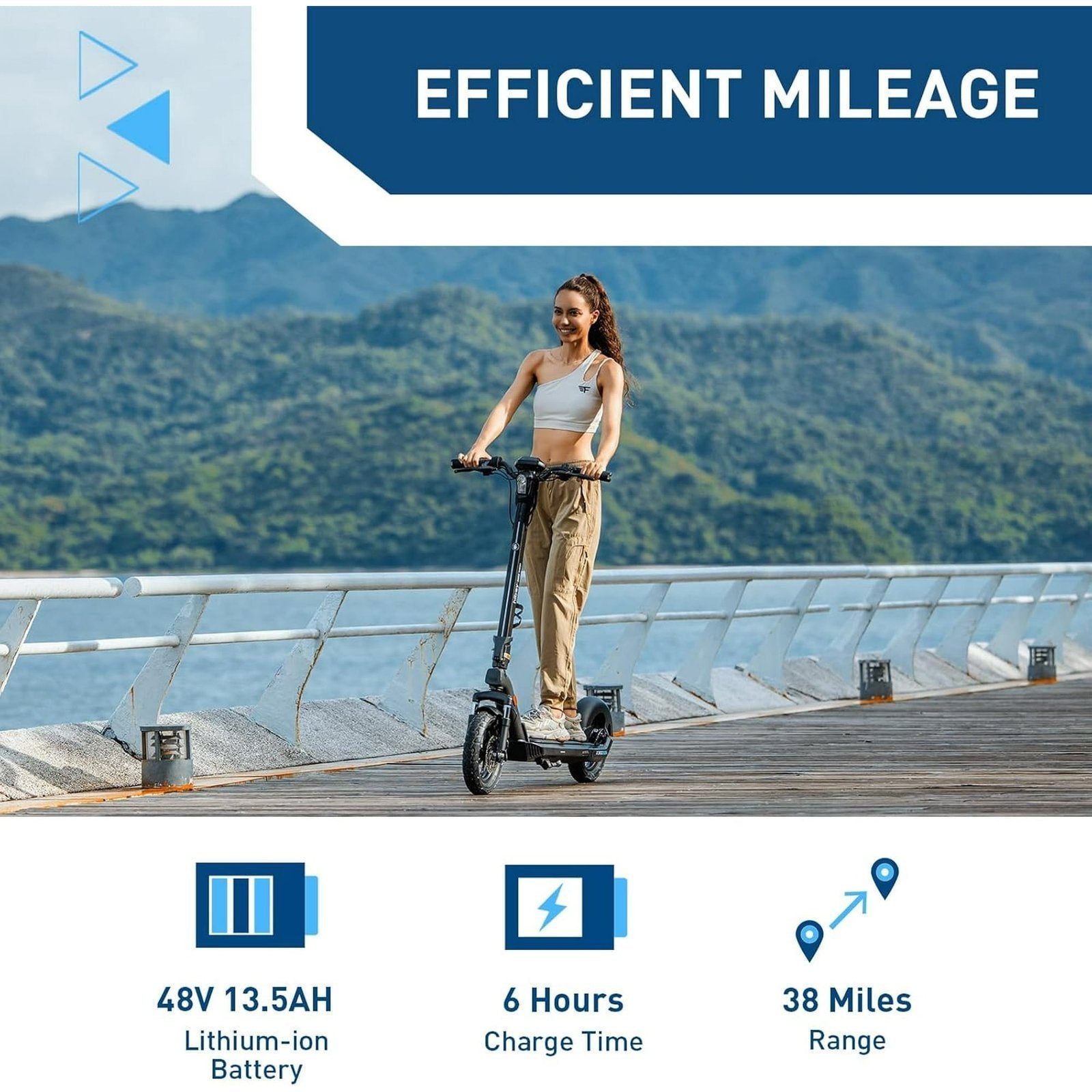 b342c831-b5c9-4580-9fc0-bfb449eddc88.227c8a22ae3f9ff13a2046fe7e74c7ed hiboy x300 electric scooter, 700w peak motor, 12″ pneumatic tires, 23 mph & 38 miles range, folding commuter electric scooter for adults