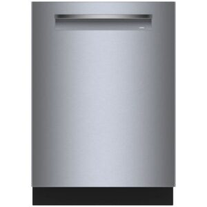 bosch 800 series 24 inch dishwasher in anti fingerprint stainless steel – shp78cm5n