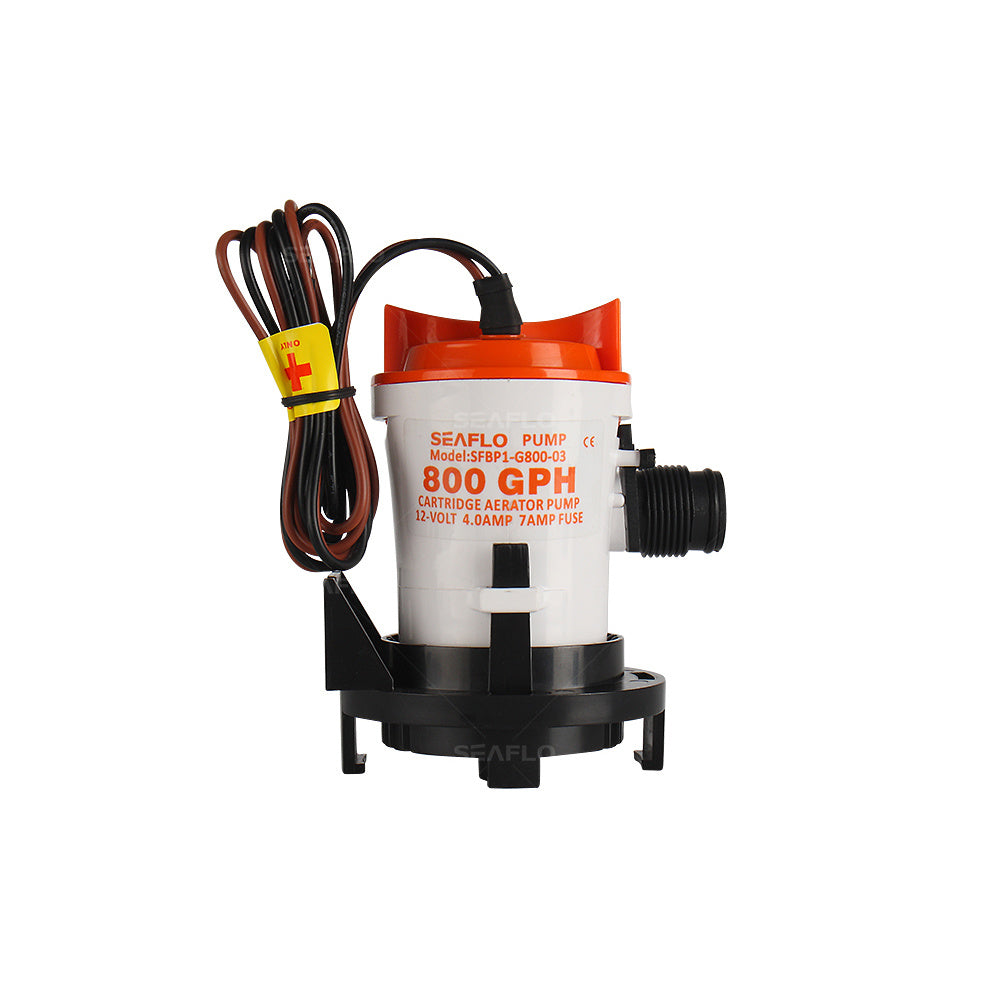 corrosion resistant sea water pump for dc electric cabin