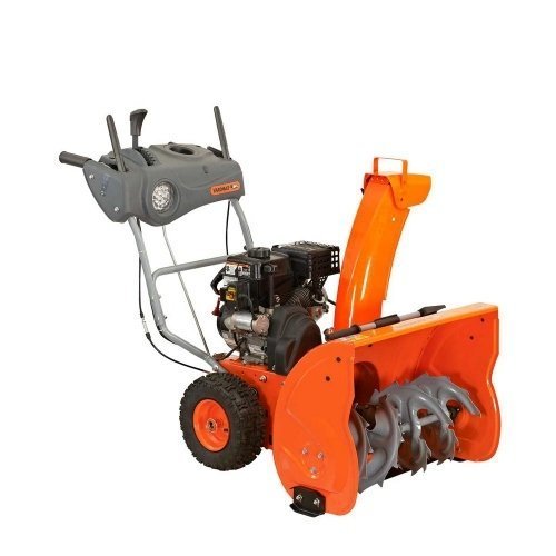 yardmax 26 in. two stage self propelled gas snow blower
