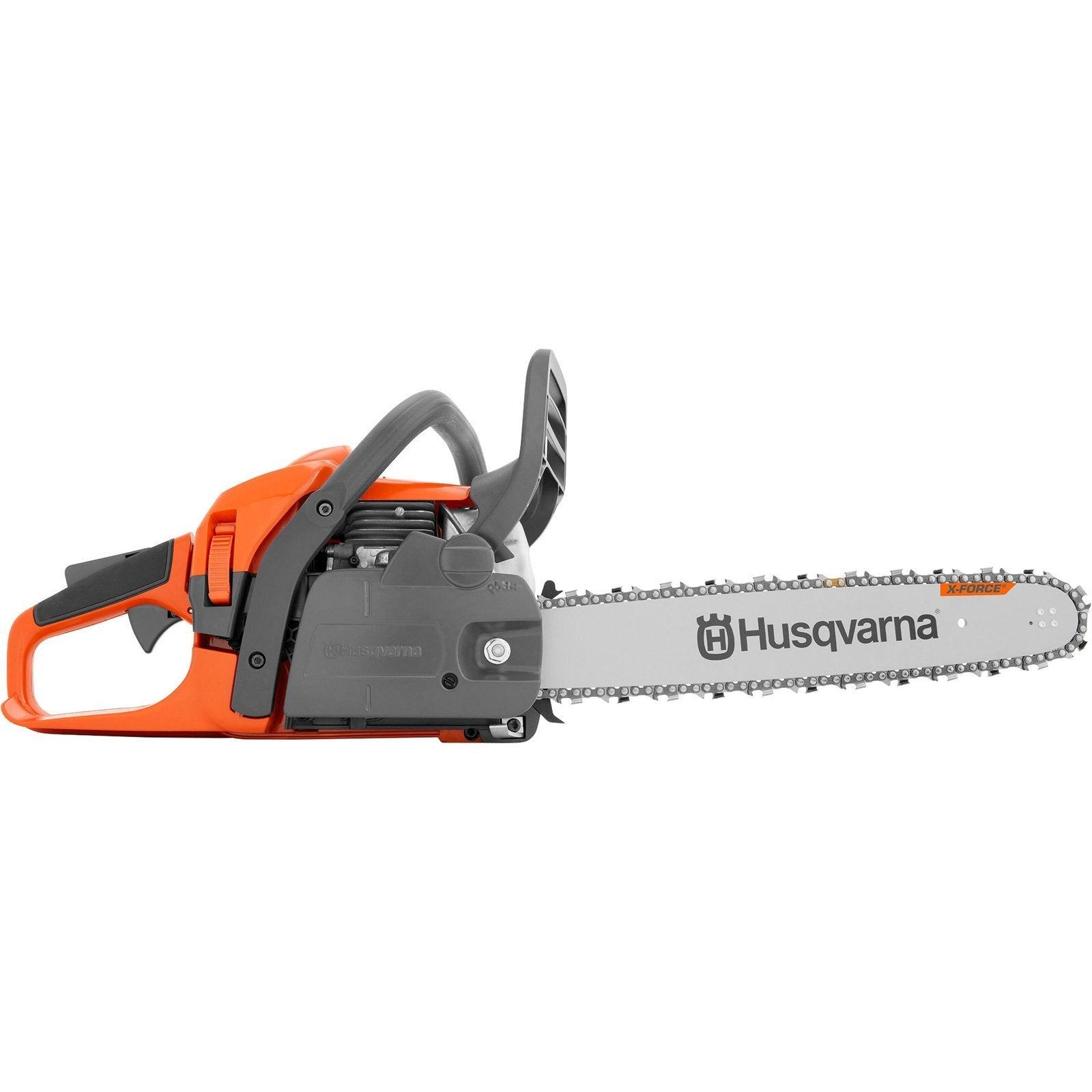 e994db73-84a8-43fb-96da-9ab7f57b06b7 husqvarna 2 cycle gas chainsaw, 20in. bar, model# 450 rancher