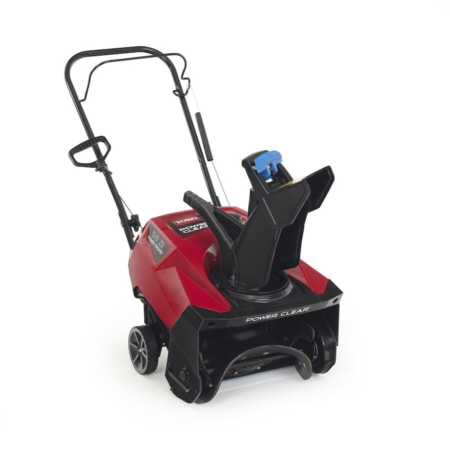 toro power clear 518 ze 18″ electric start gas snow blower