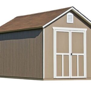 handy home meridian wooden storage shed – multiple sizes