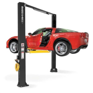 bendpak dual width, 10,000 lb. capacity, 2 post lift, screw pad