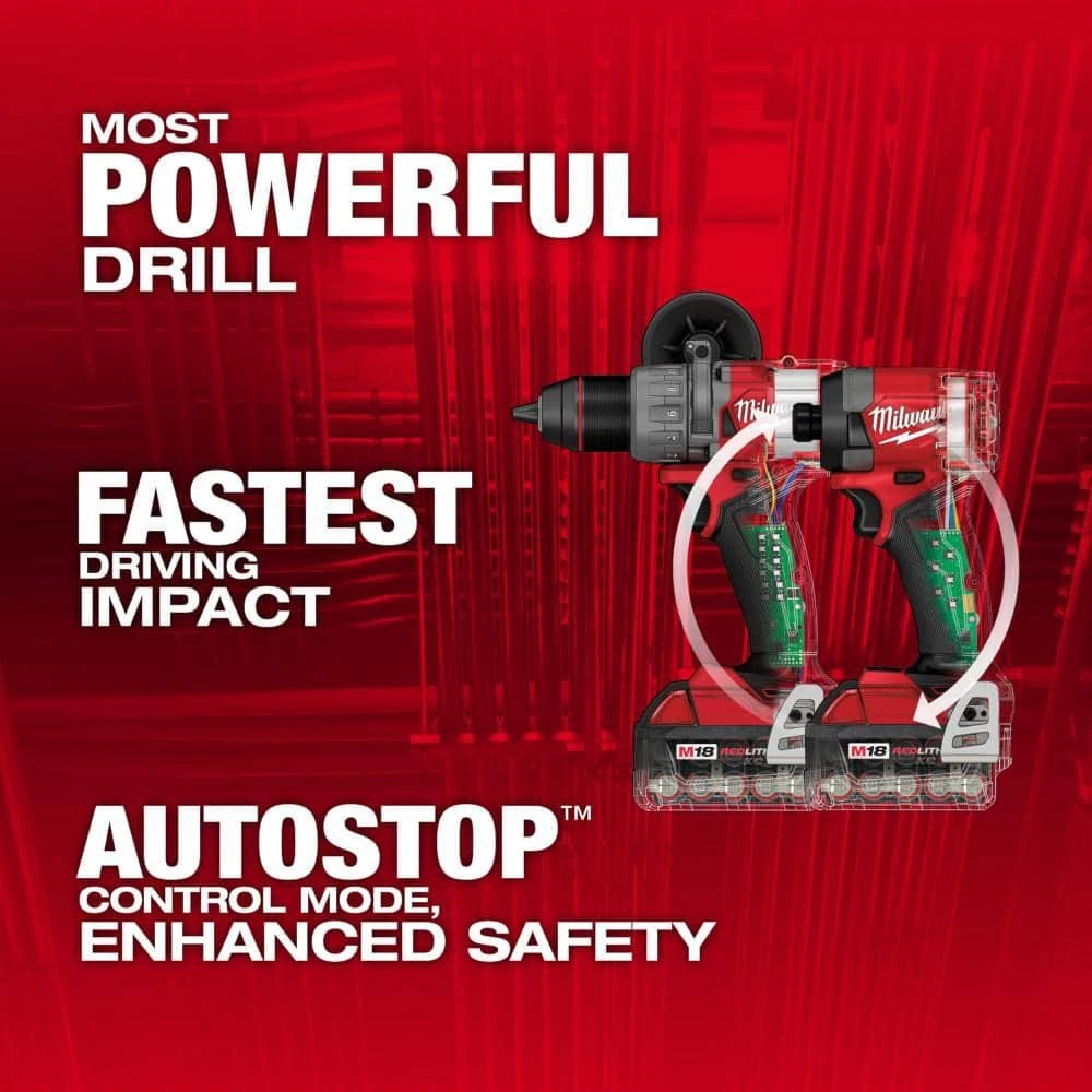 s-l1600-1-2 milwaukee m18 fuel 18 v lithium ion brushless cordless hammer drill and impact