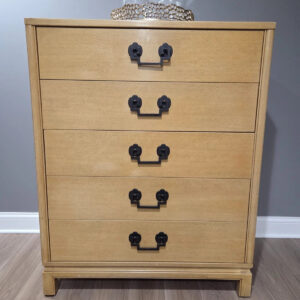 1950s vintage highboy dresser by lindstrom antique